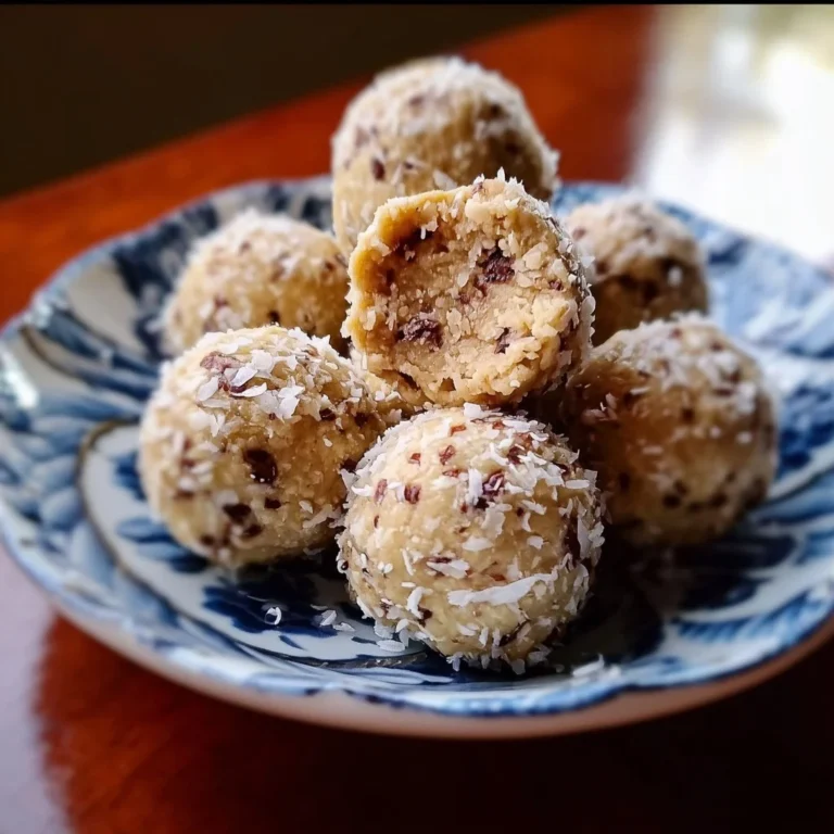 Cottage cheese protein balls on a plate, a healthy snack option.