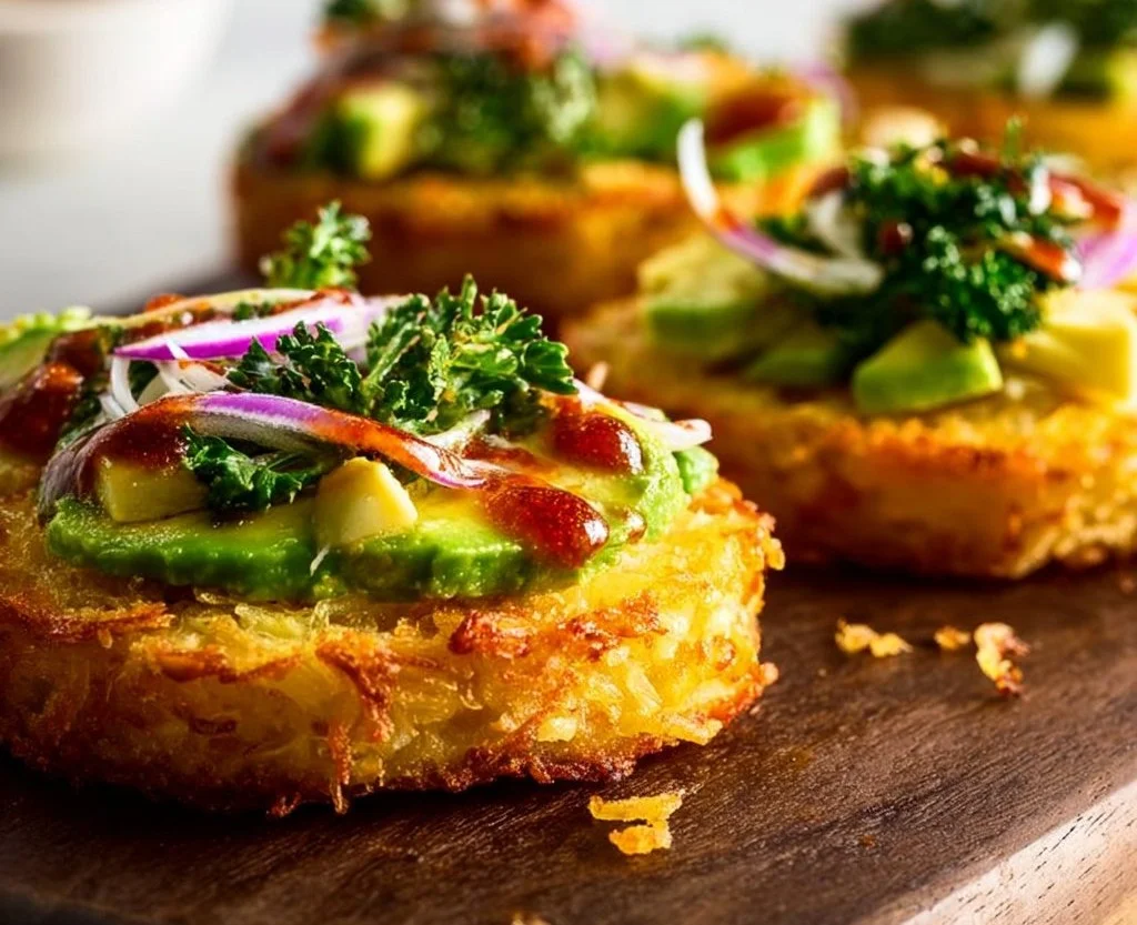 Hash Brown Avocado Toast