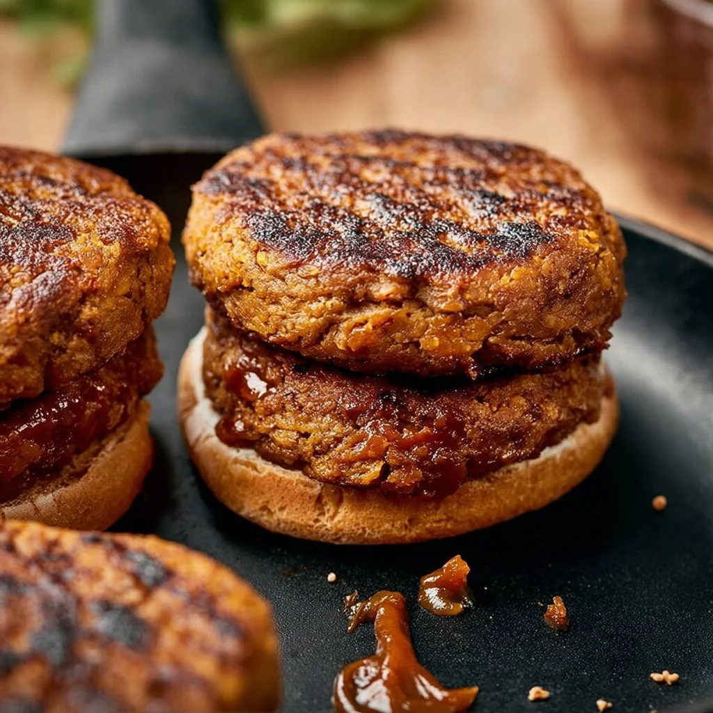High-Protein Vegan Burgers (The Best Vegan Burgers!)