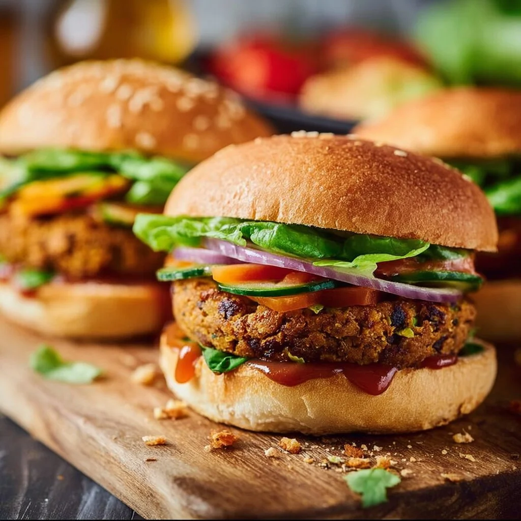Homemade Veggie Burgers