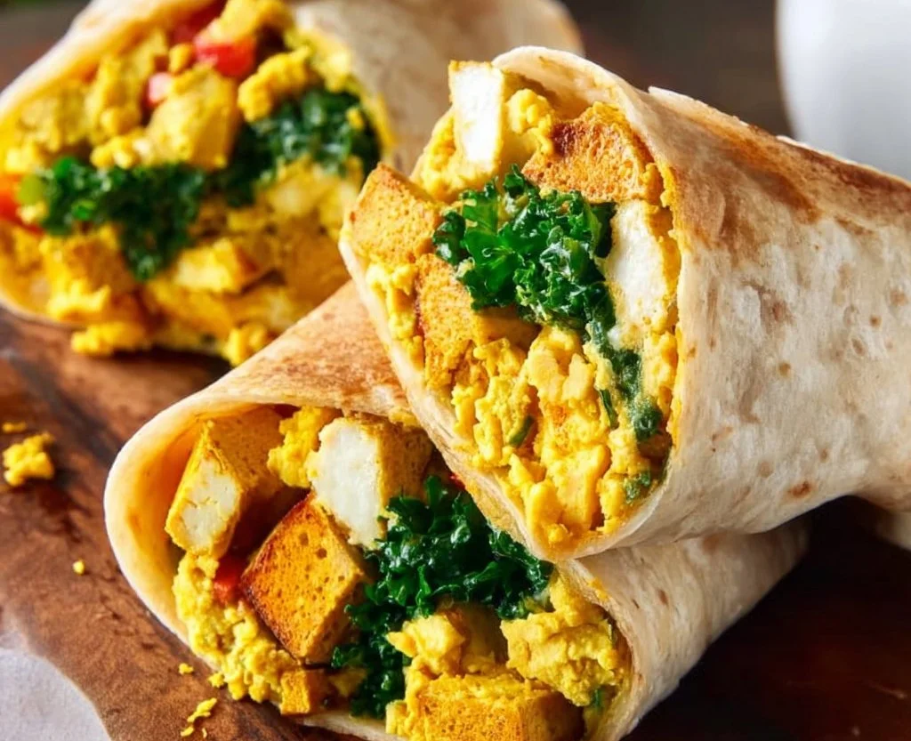 Tofu Scramble Wrap