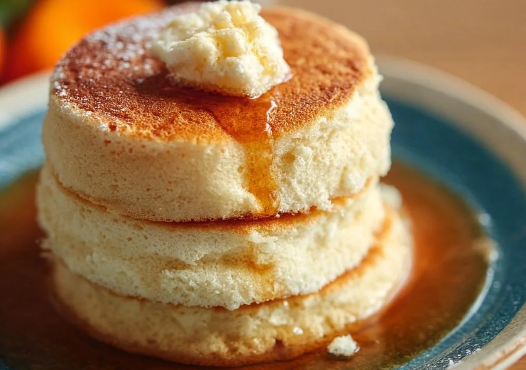 Vegan Japanese Souffle Pancakes