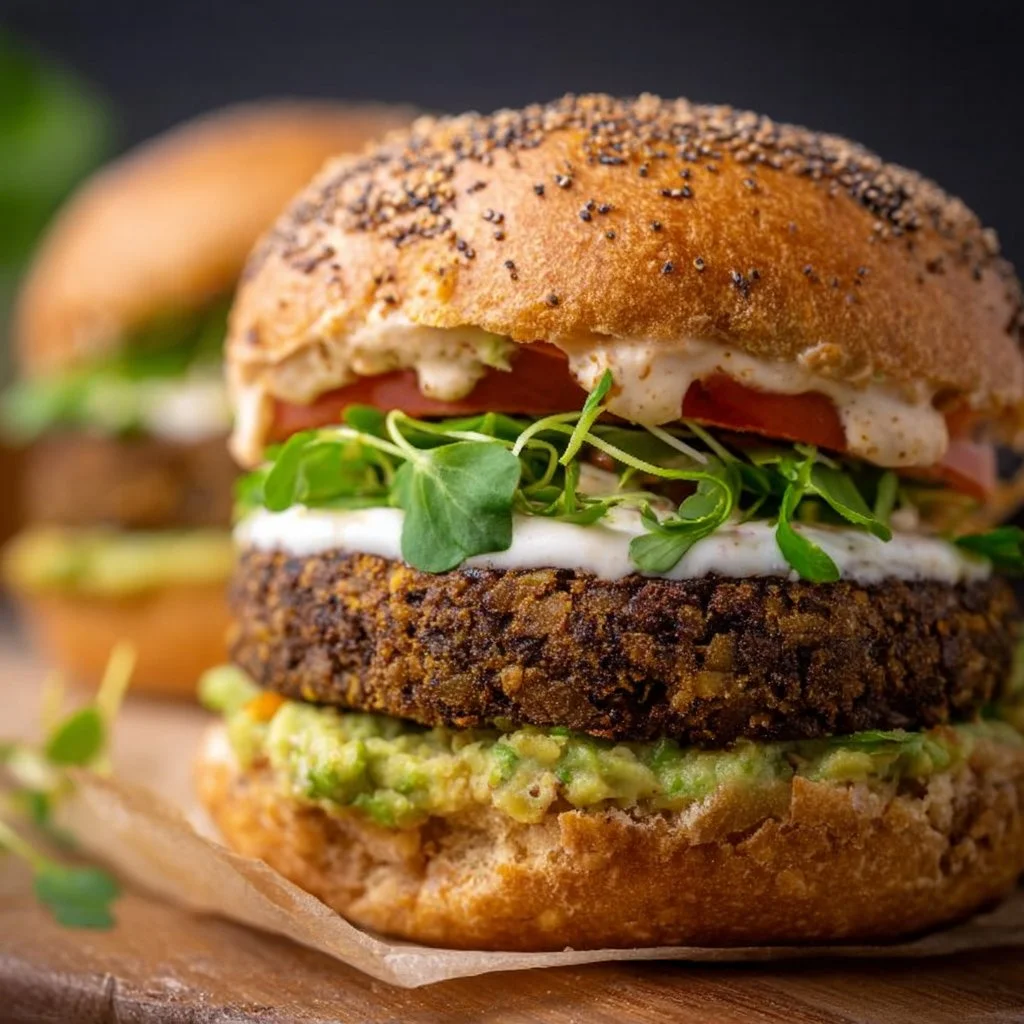 Vegan Lentil Burgers