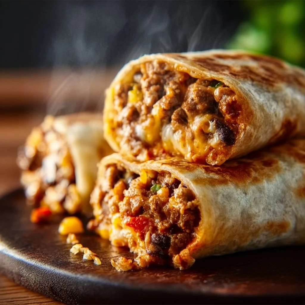 10 Minute Epic Burrito: Pressure Cooker Style