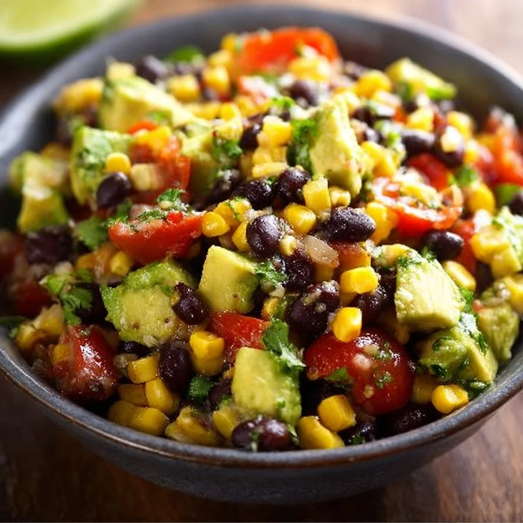 Avocado Corn and Black Bean Salsa