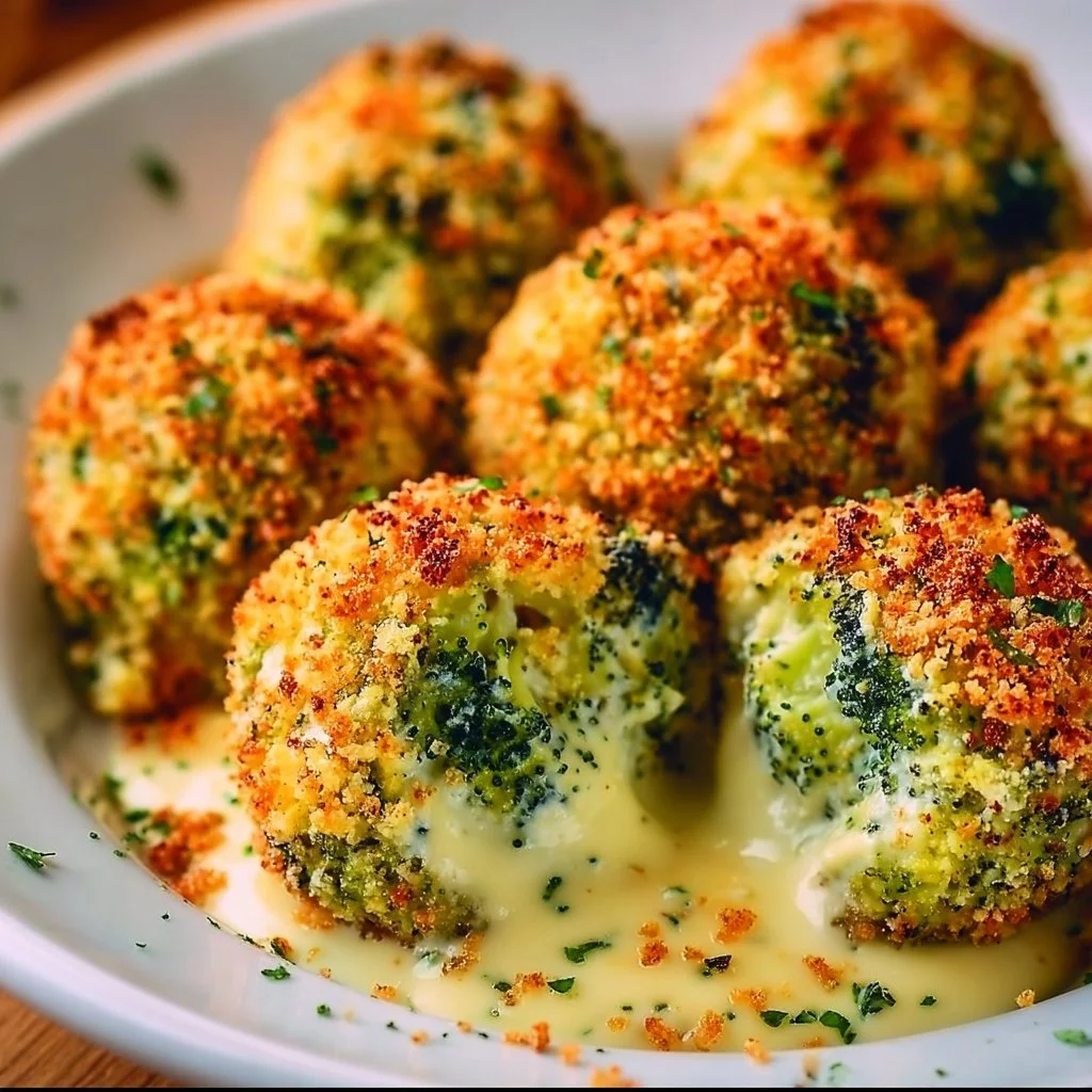 Baked Broccoli Cheese Balls