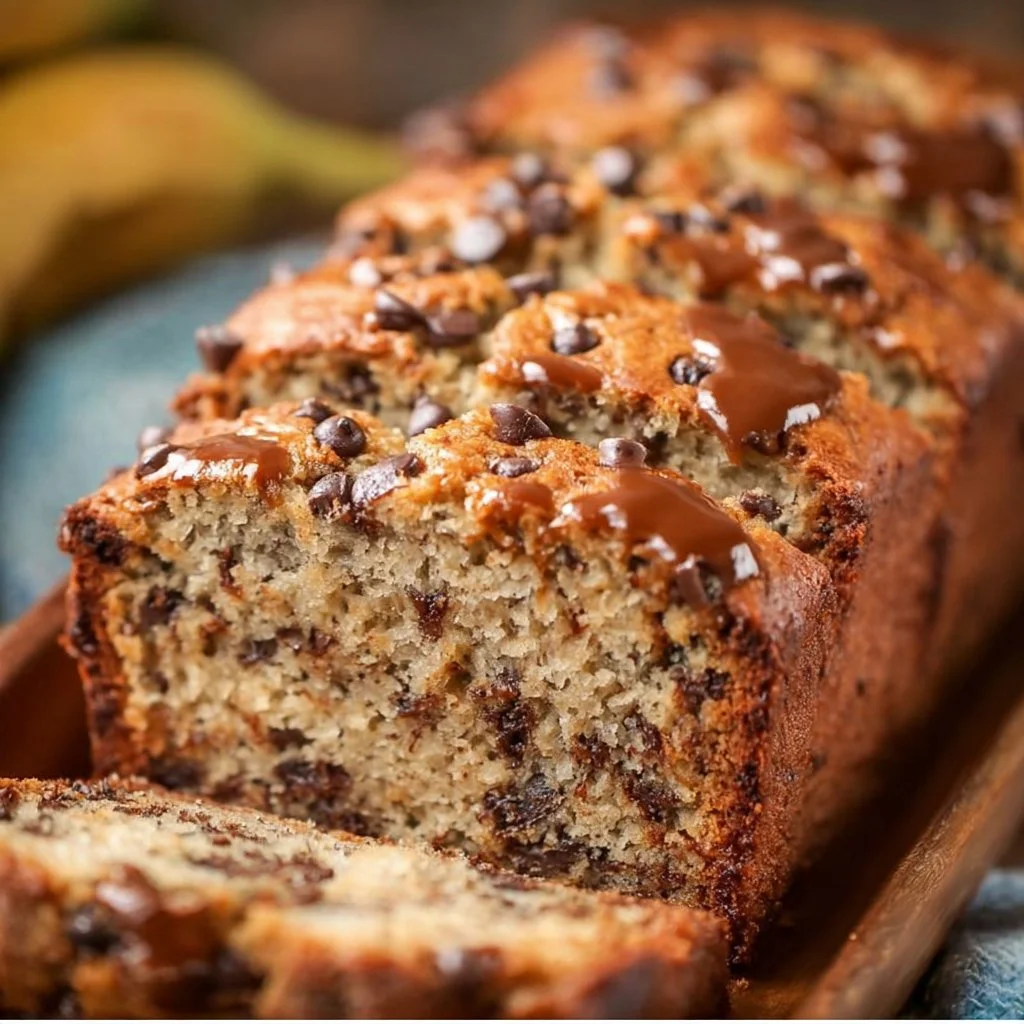 Best Ever Banana Chocolate Chip Bread