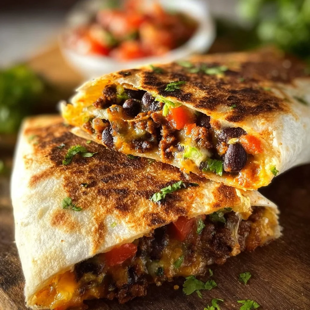 Black Bean Crunch Wrap