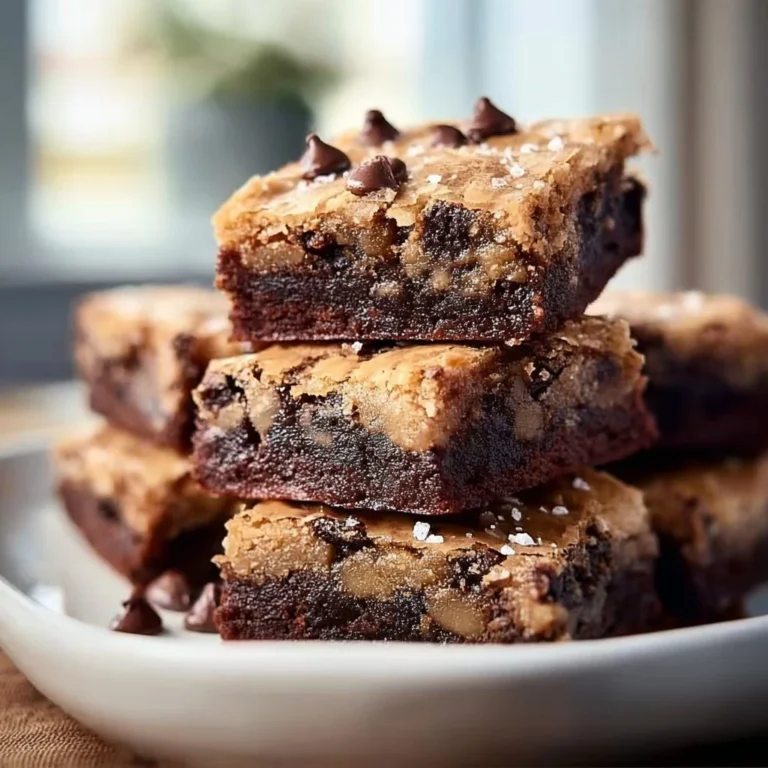 Delicious brookies combining brownies and cookies in one dessert