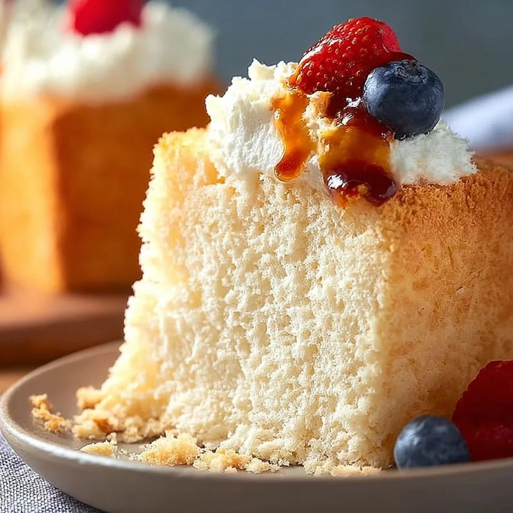 Classic Vegan Angel Food Cake