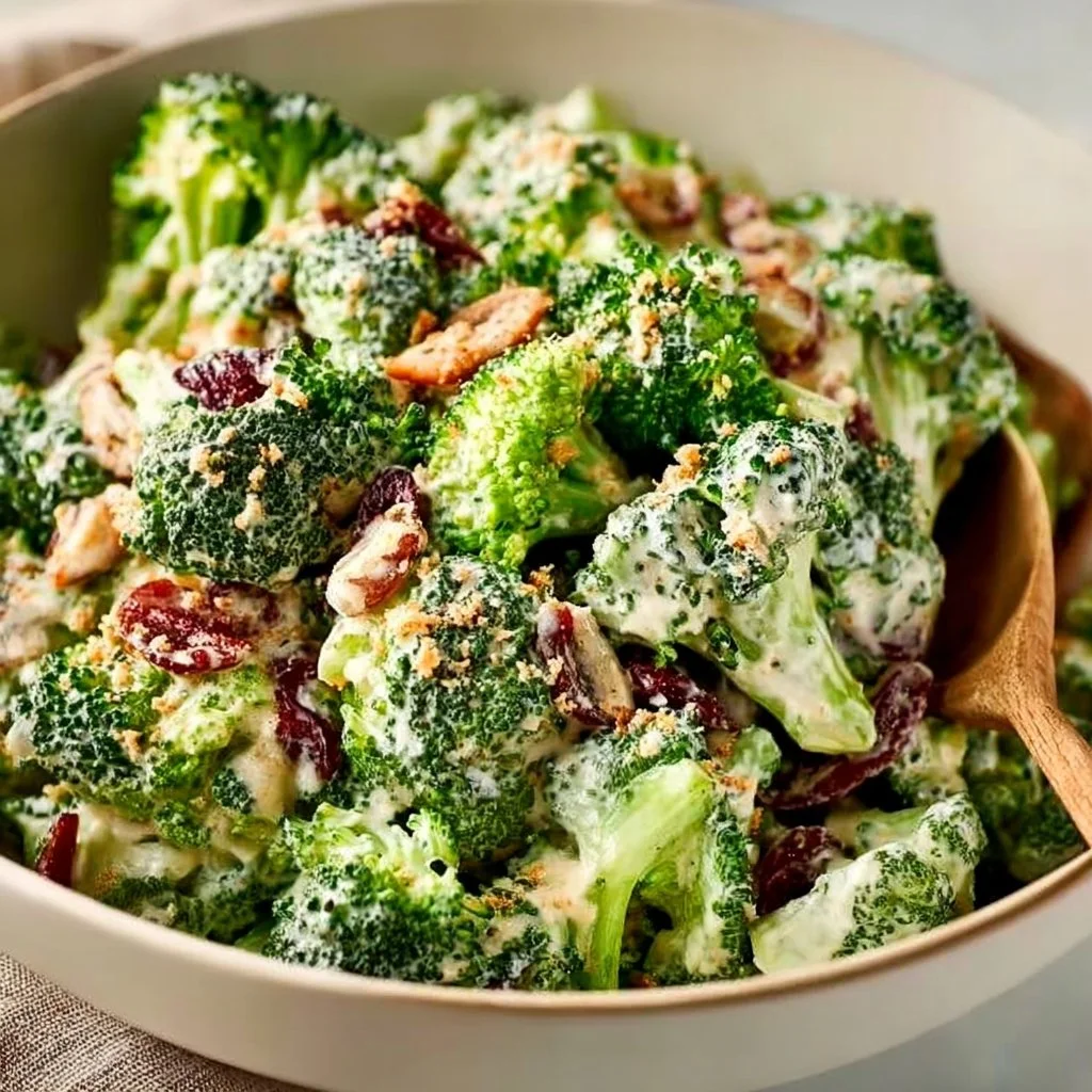 Creamy Vegan Broccoli Salad