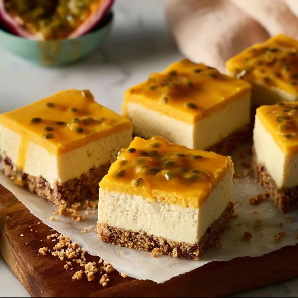 Creamy Vegan Mango Cheesecake Bars