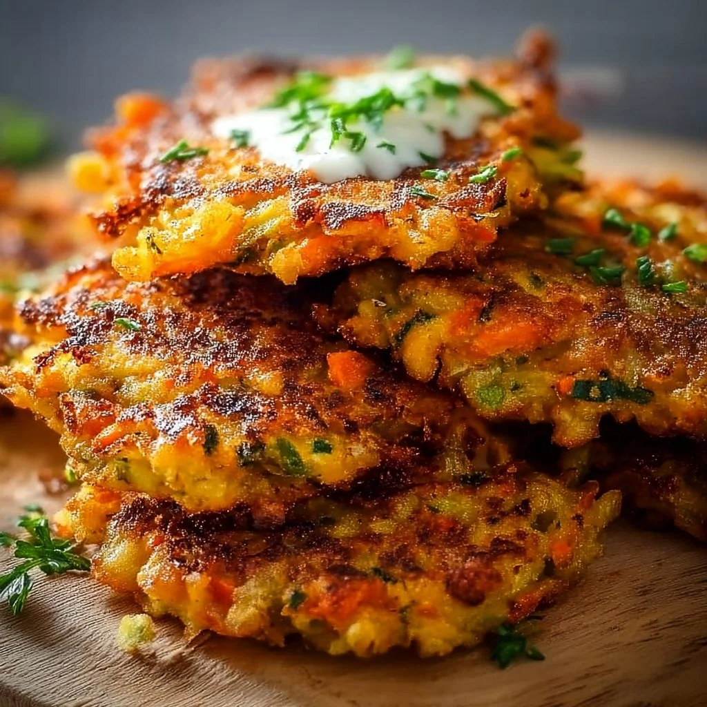 Crispy Vegetable Fritters