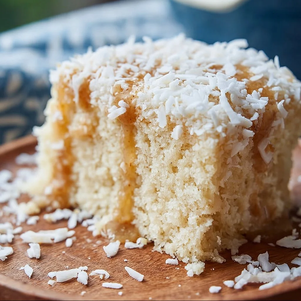 Easiest Vegan Coconut Cake