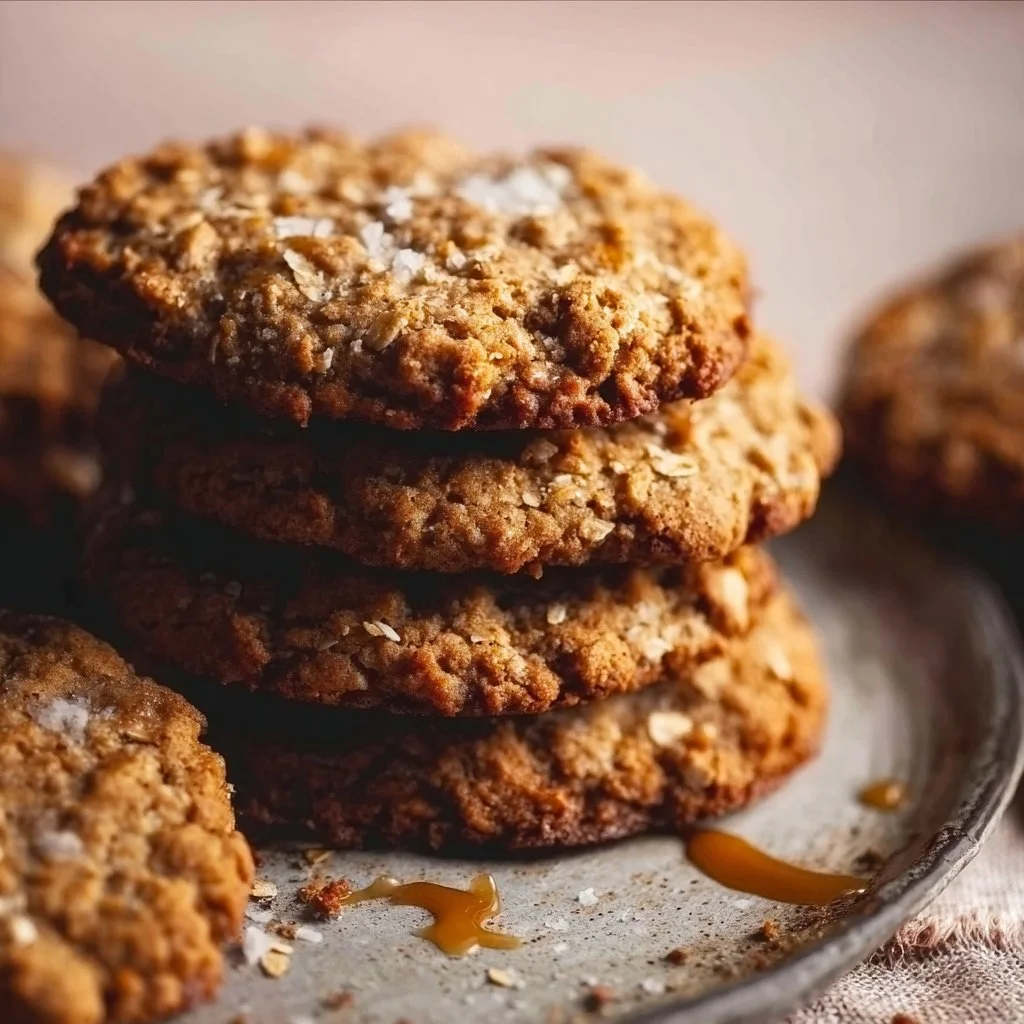 Easy Vegan Oatmeal Cookies