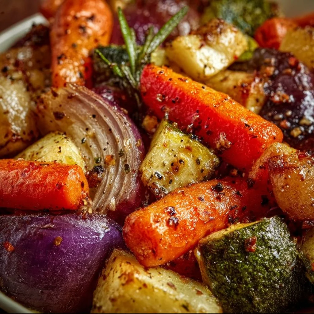 Garlic Roasted Vegetables