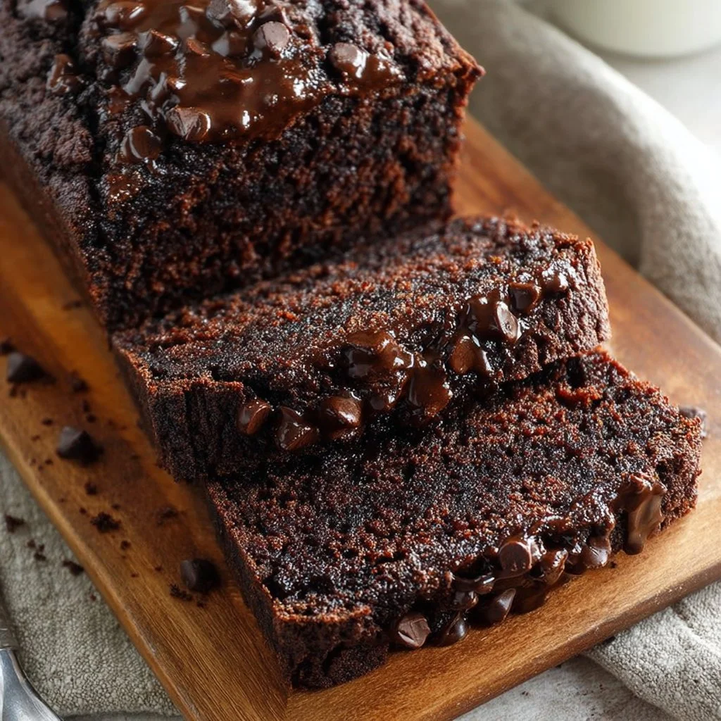 Gluten-Free Vegan Chocolate Banana Bread