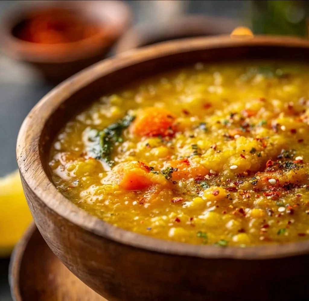 Golden Lemon Lentil Soup