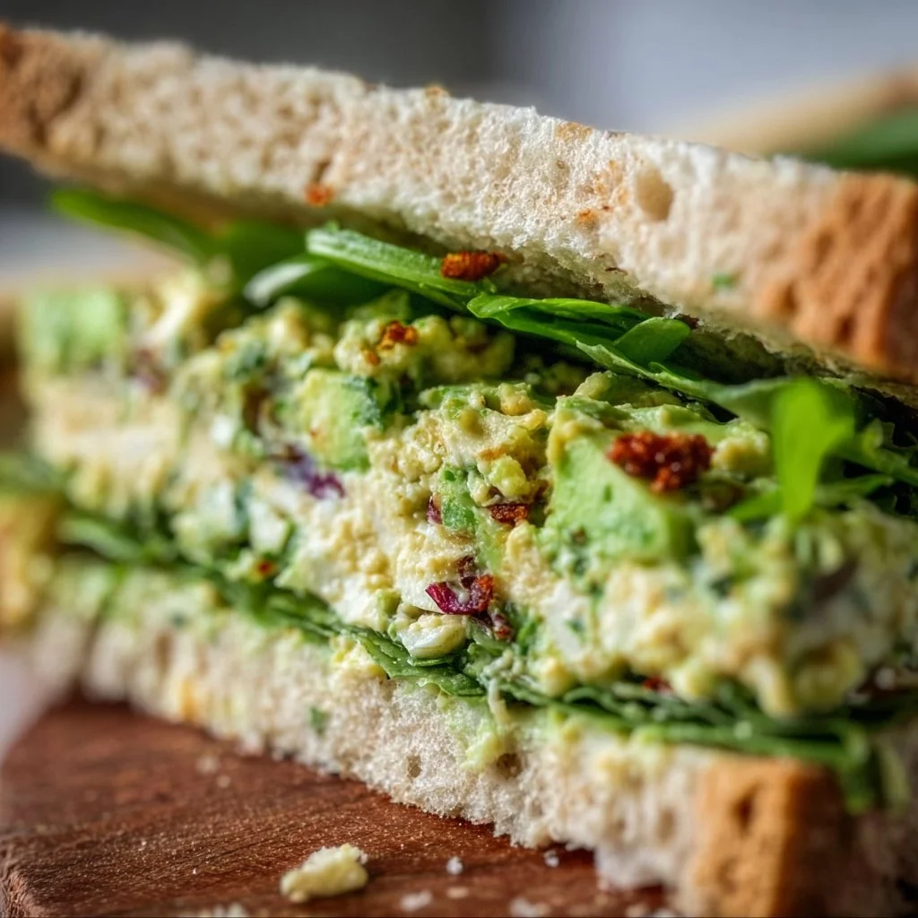 Green Goddess Salad Sandwich