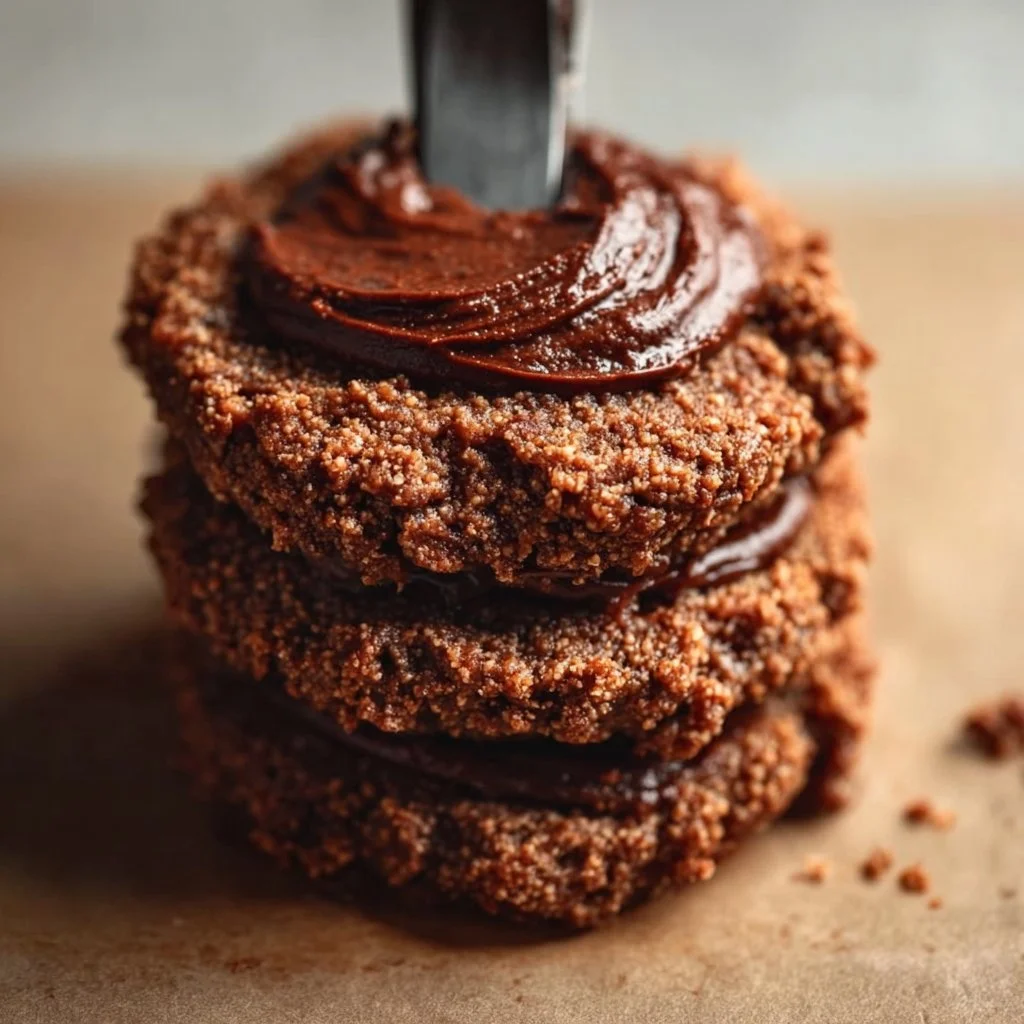 Healthy High Protein Cocoa Chickpea Cookies With Banana