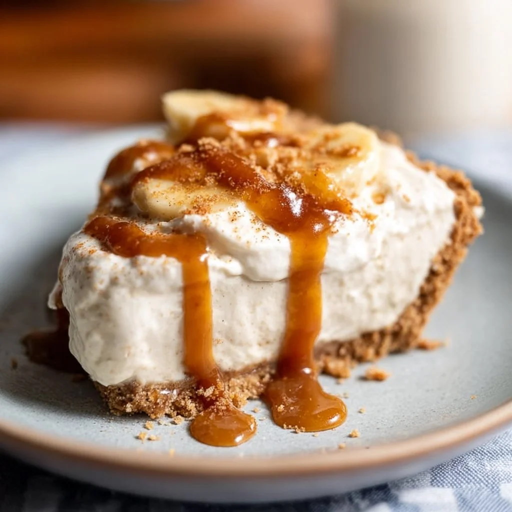 No-Bake Vegan Banana Cream Pie