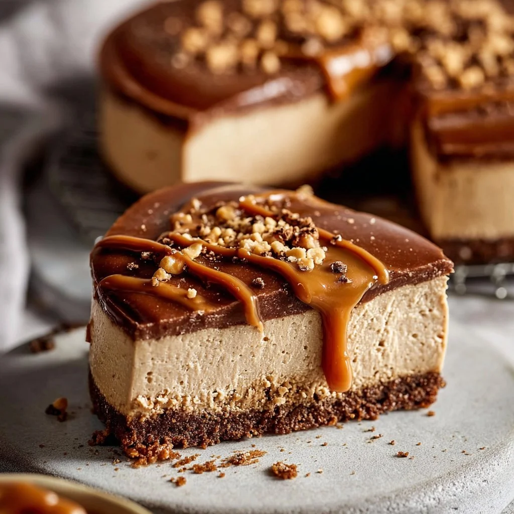 No-Bake Vegan Coffee Cheesecake