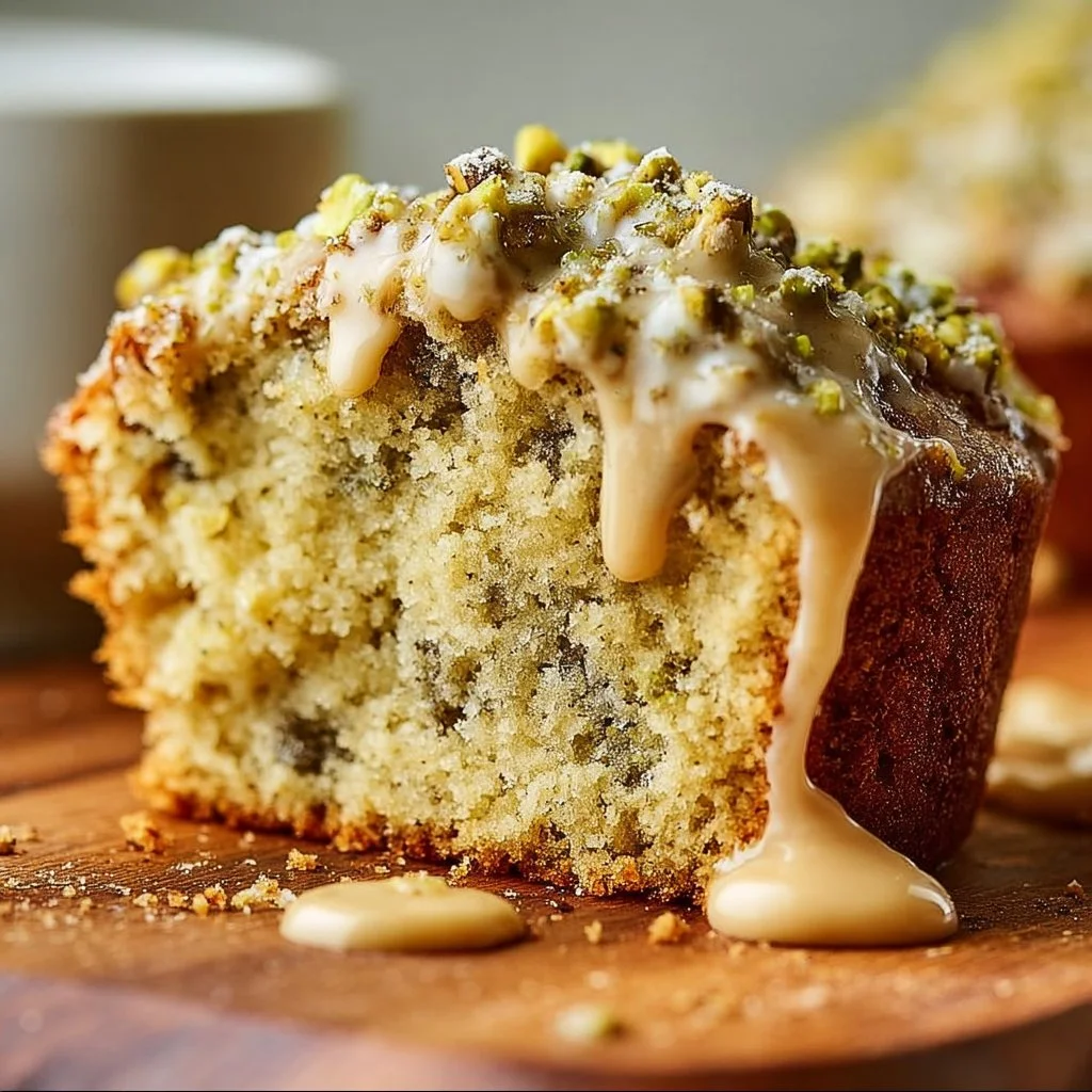 Pistachio Vegan Coffee Cake