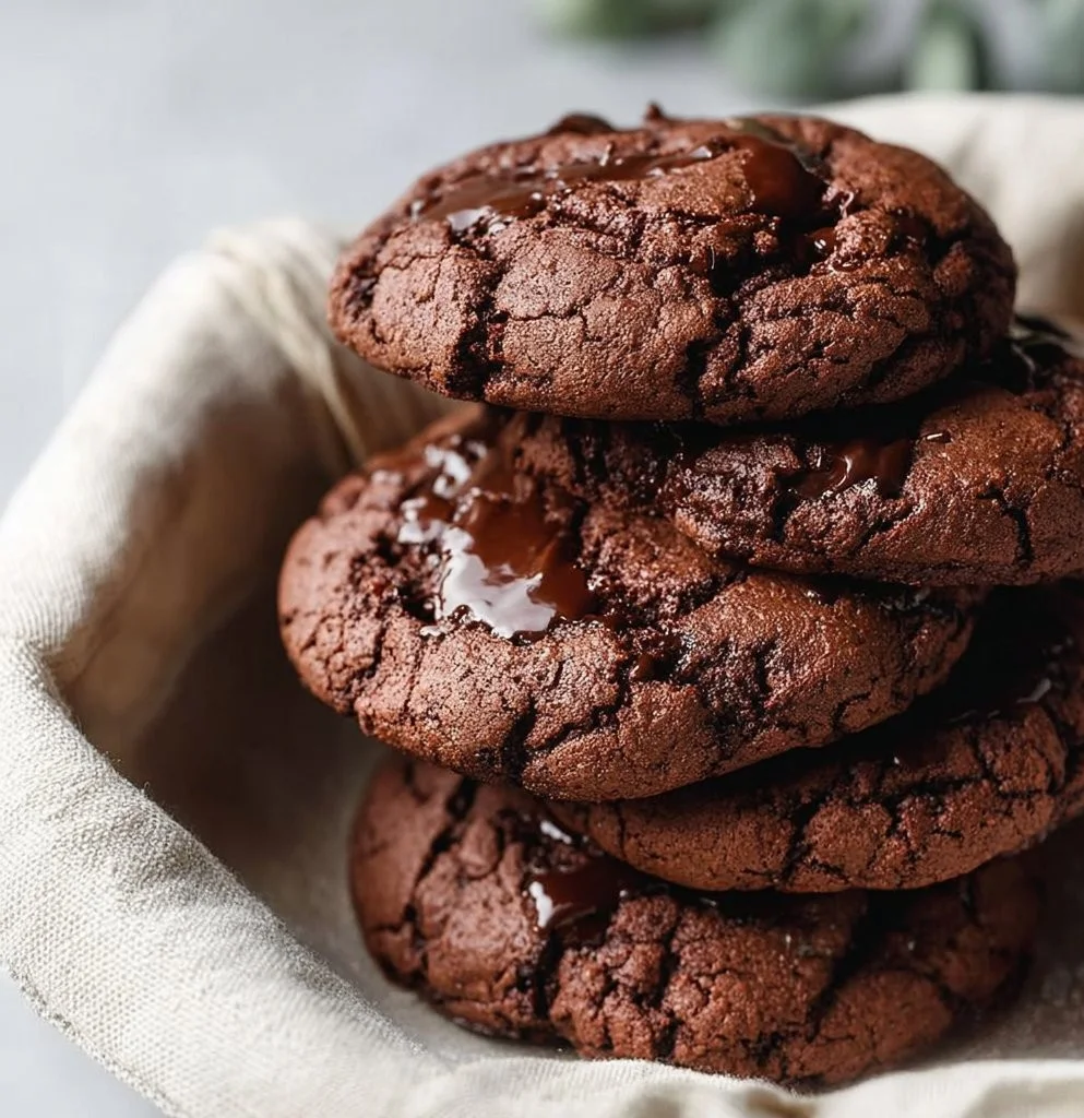 Quick and Easy Vegan Double Chocolate Cookies (only 25 minutes!)