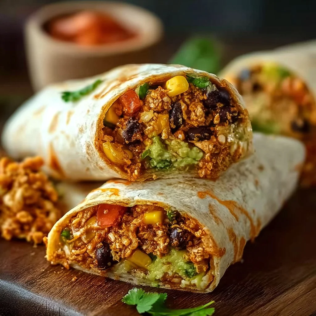 Quick and Flavorful 10-Minute Vegan Burrito Wraps You'll Love