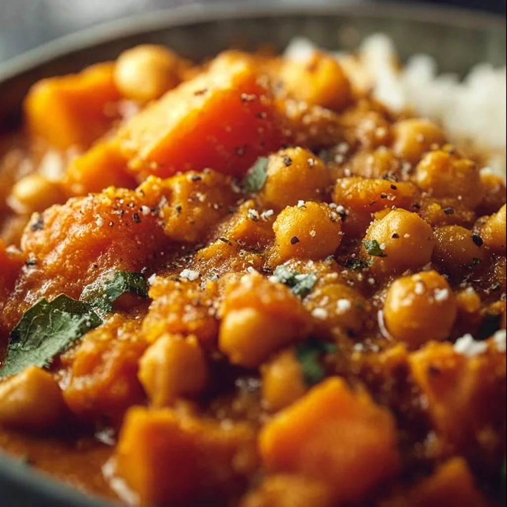 Sweet Potato and Chickpea Curry