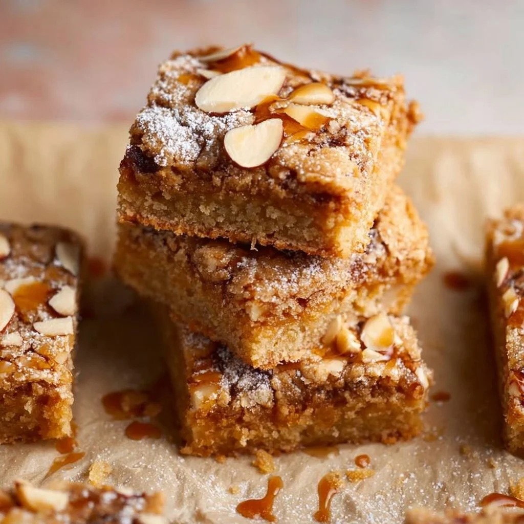 Vegan Almond Cookie Bars