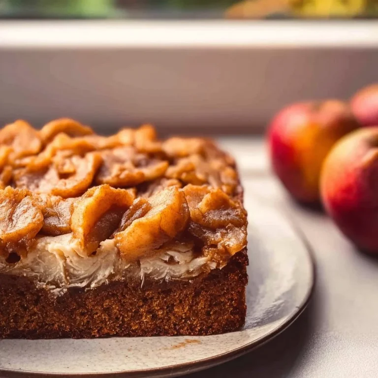 Delicious Vegan Applesauce Cake topped with fresh fruits and nuts