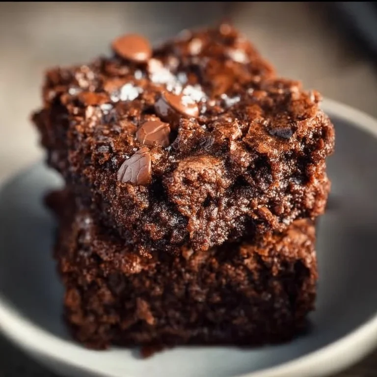 Delicious vegan brownies made with natural ingredients