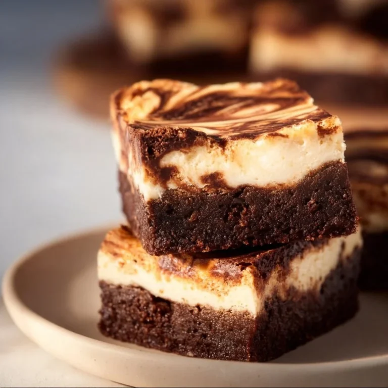 Delicious vegan cheesecake brownies with a creamy texture and rich flavor
