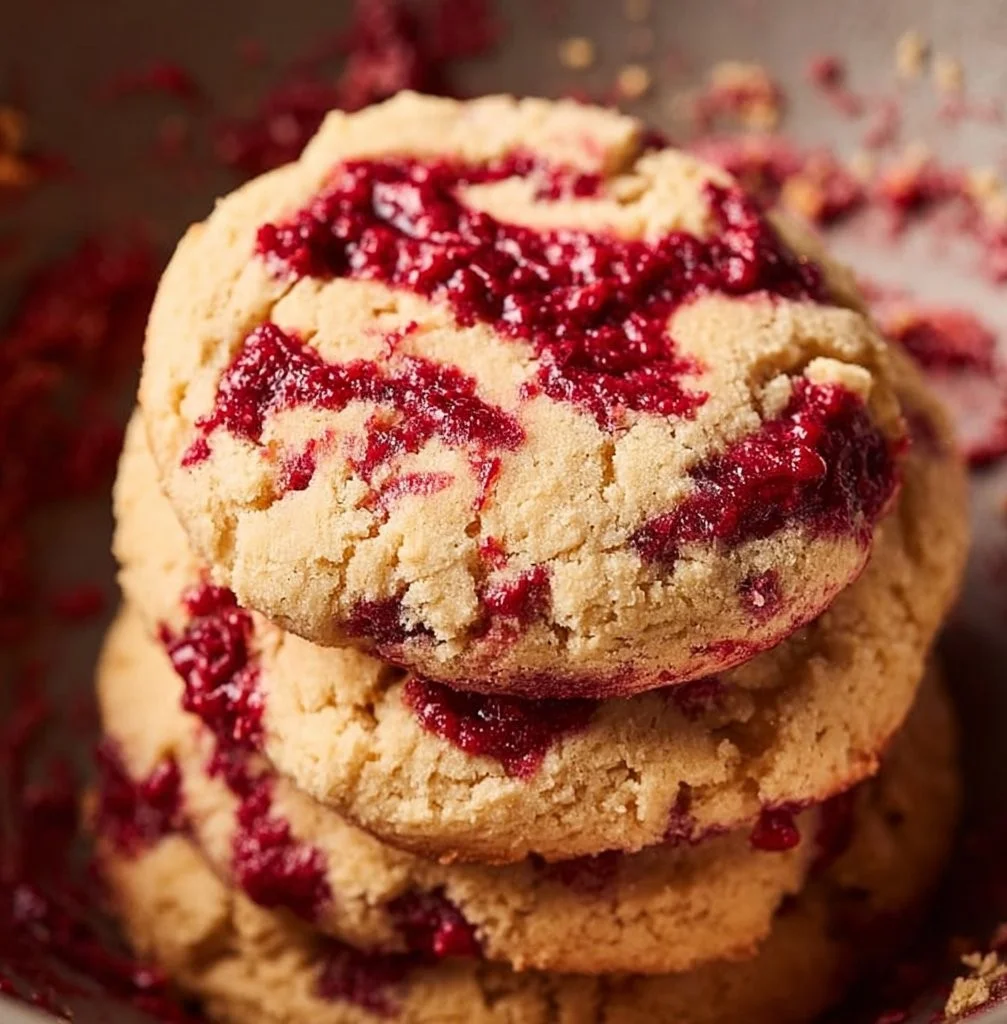 Vegan Raspberry Cookies Recipe