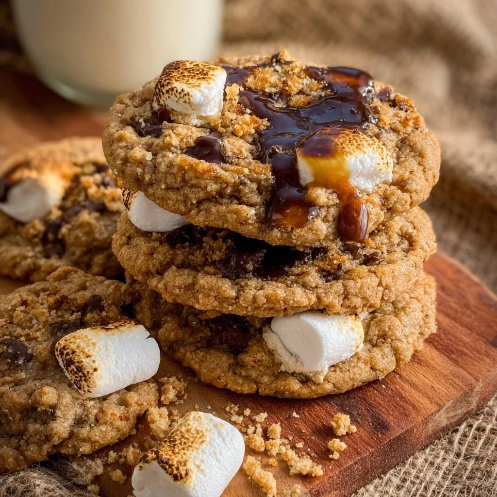 Vegan S’mores Cookies