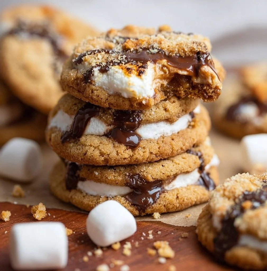 Vegan S'mores Cookies