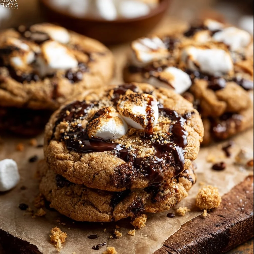 Vegan S'mores Cookies