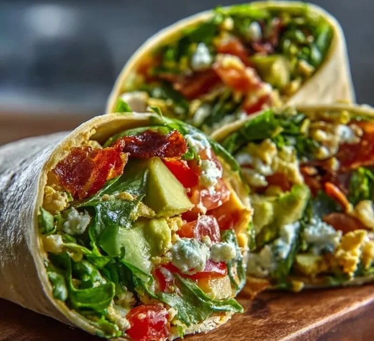 Colorful veggie wraps filled with fresh vegetables and healthy ingredients.
