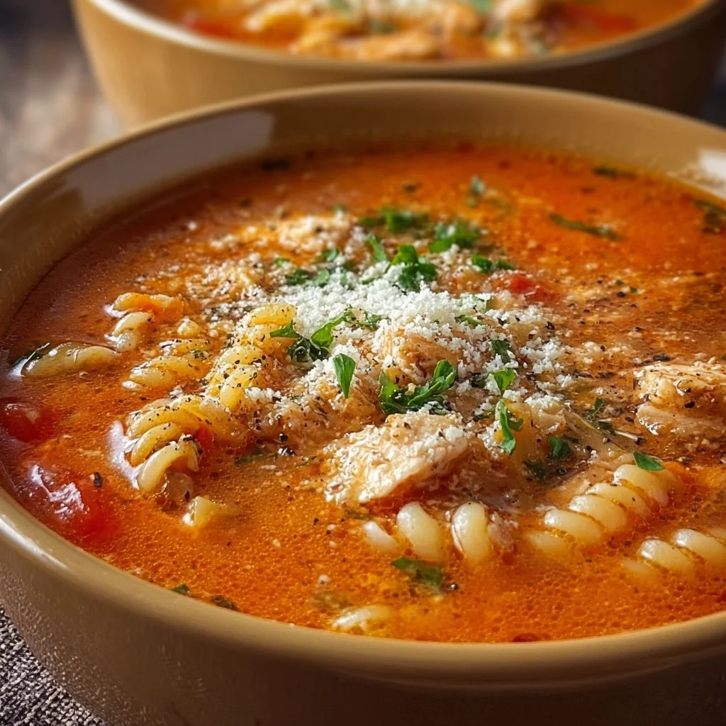 Chicken Parmesan Soup
