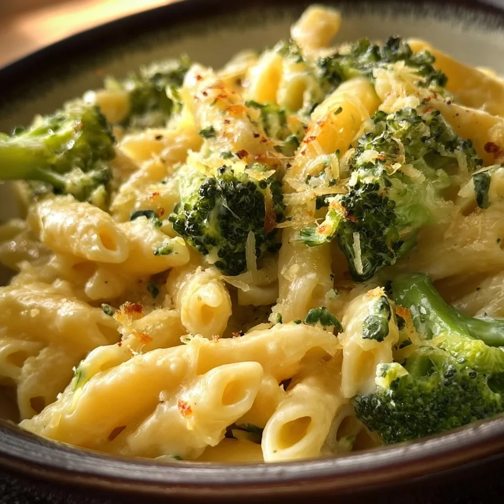 Easy Broccoli Cheese Pasta