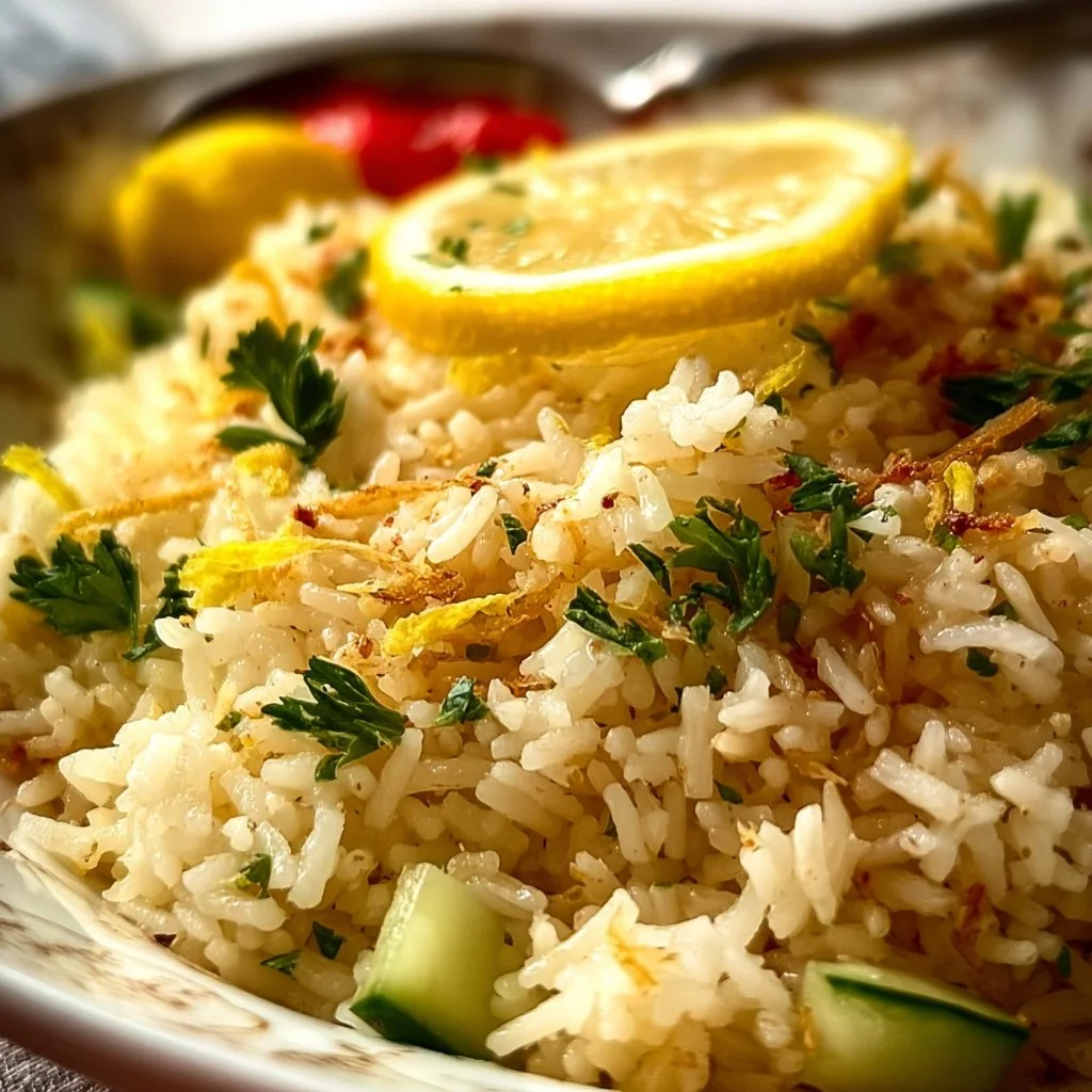 Lemon Rice Mediterranean