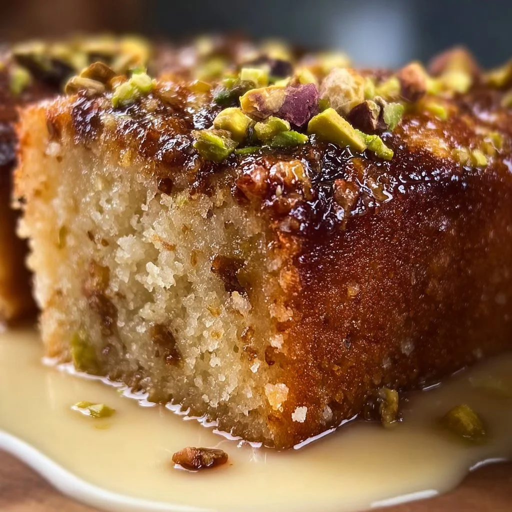 Pistachio Yogurt Cake