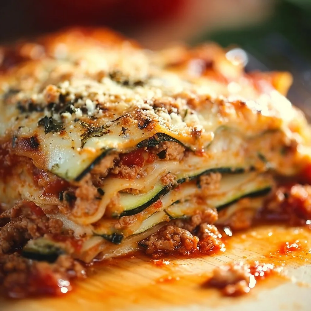 Zucchini Turkey Lasagna
