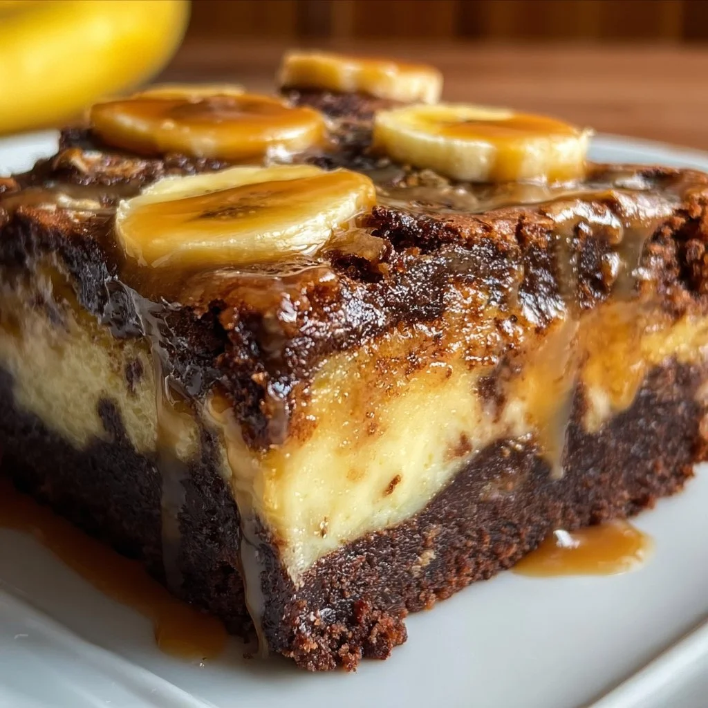 Banana Pudding Brownies