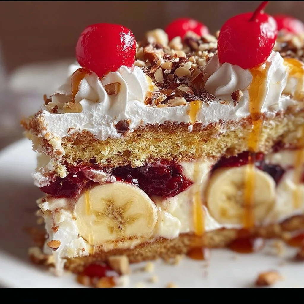 Banana Split Cake