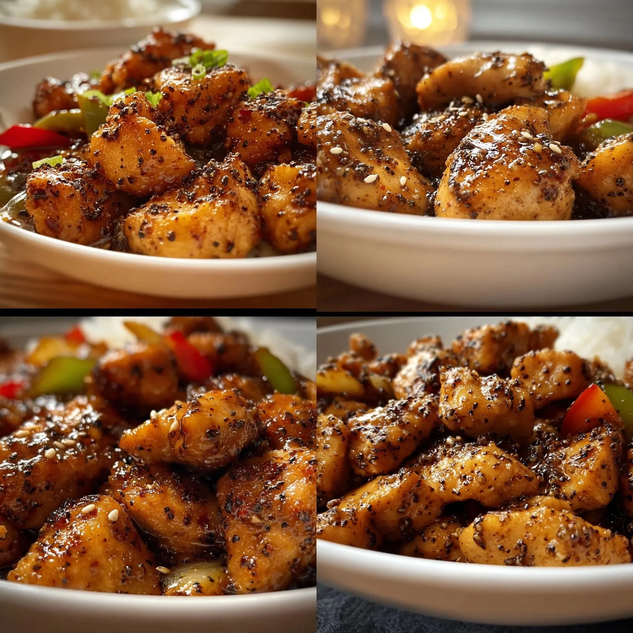 Black Pepper Chicken