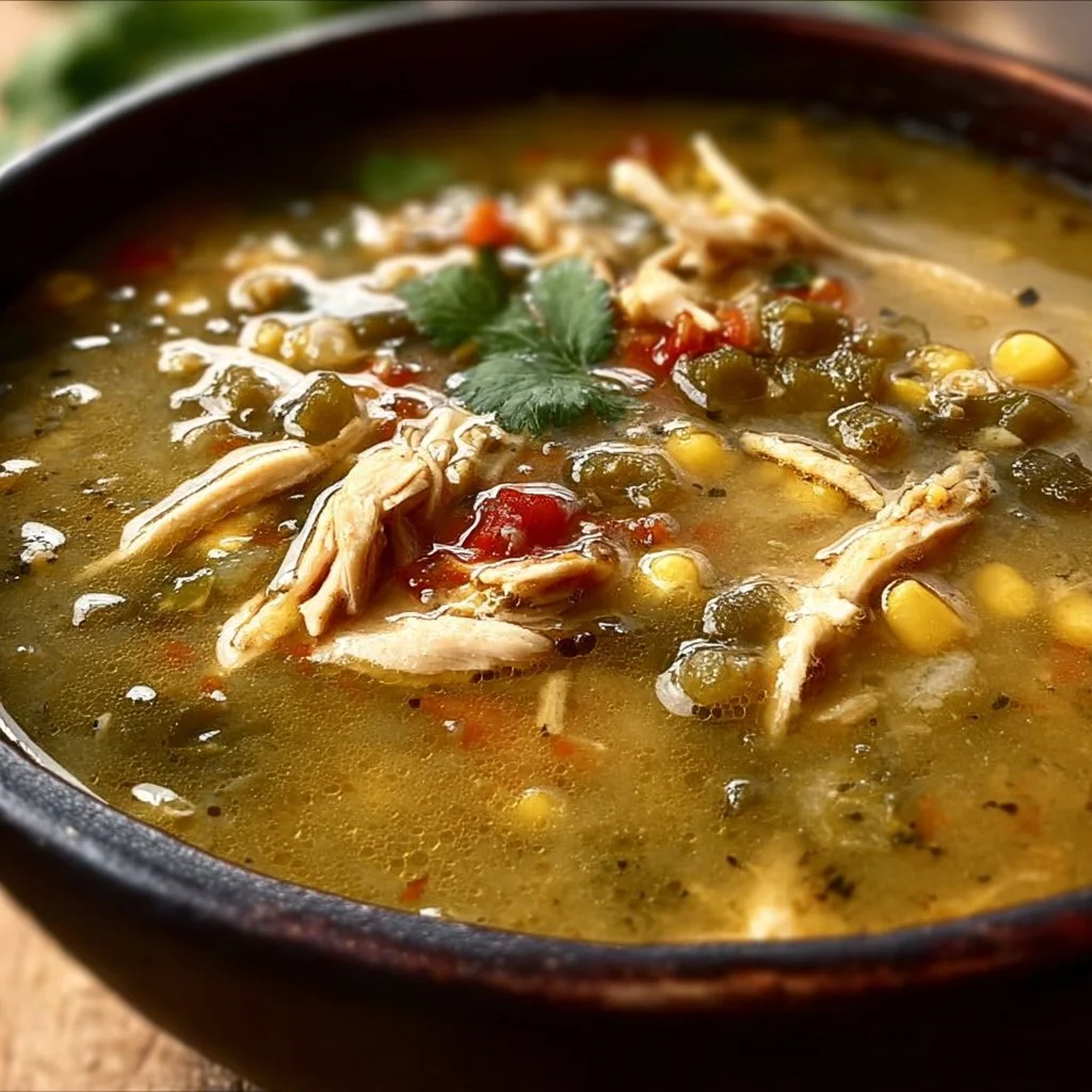 Chicken Poblano Soup