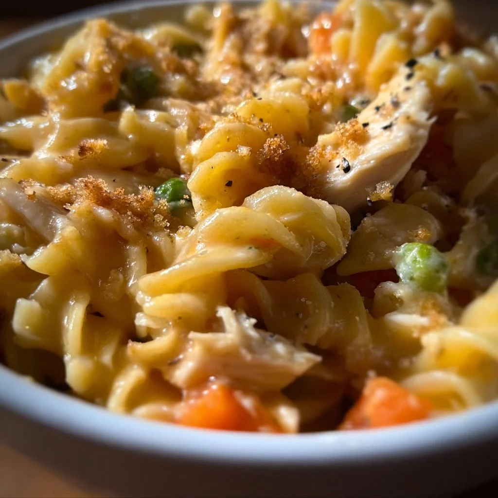 Chicken Pot Pie Pasta