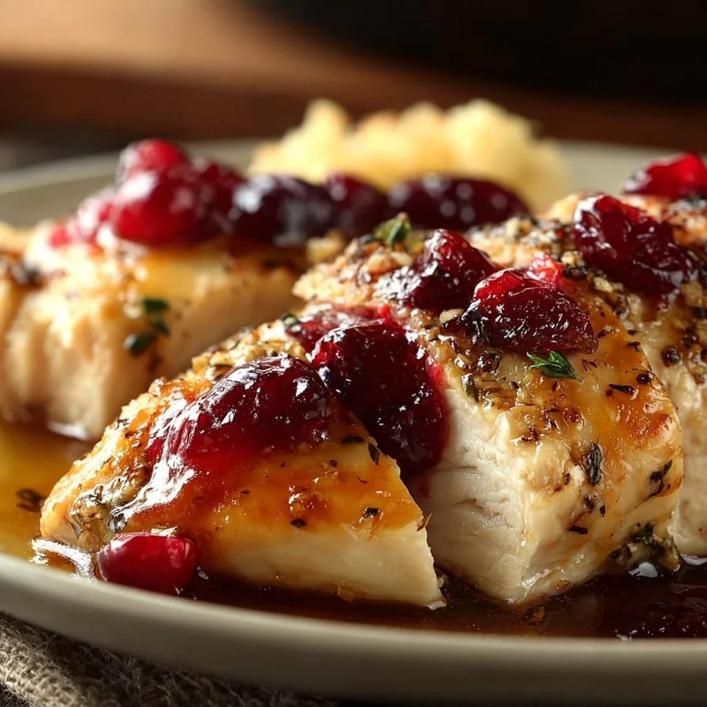 Cranberry Brie Chicken